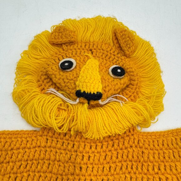 Vtg 70's R. Dakin Lion & Elephant Puppets (3) Golf Club Covers Zoo Animals - Picture 6 of 16